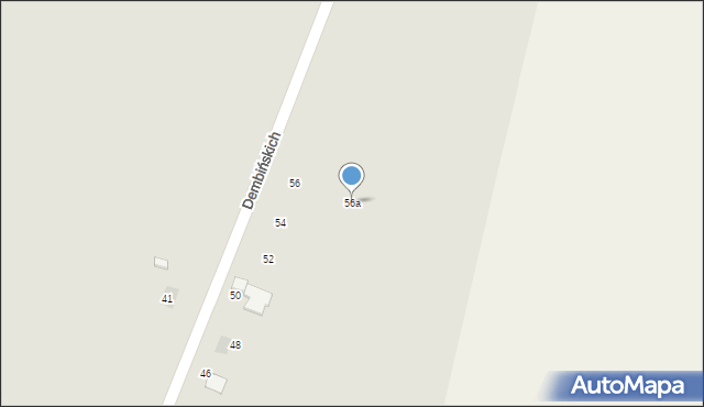 Przysucha, Dembińskich, 56a, mapa Przysucha