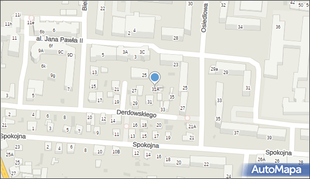 Reda, Derdowskiego Hieronima, 31A, mapa Reda