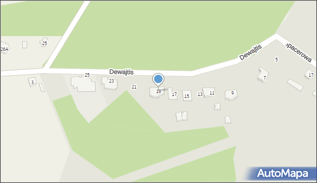 Sochaczew, Dewajtis, 19, mapa Sochaczew