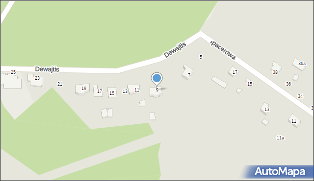 Sochaczew, Dewajtis, 9, mapa Sochaczew