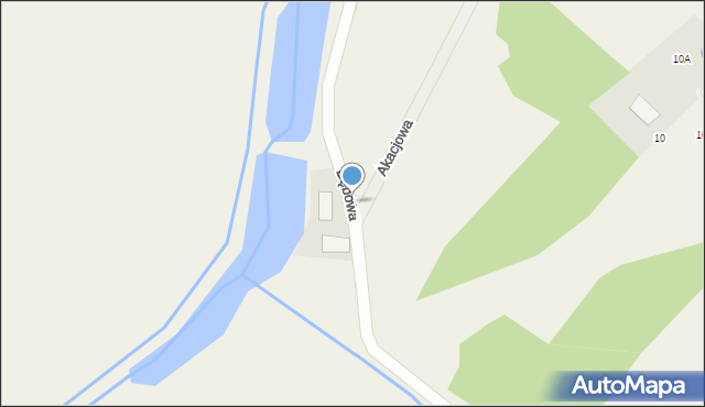 Sulików, Dębowa, 4, mapa Sulików