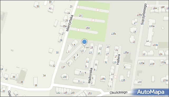 Szczecin, Dekutowskiego-Zapory Hieronima, mjr., 12, mapa Szczecina