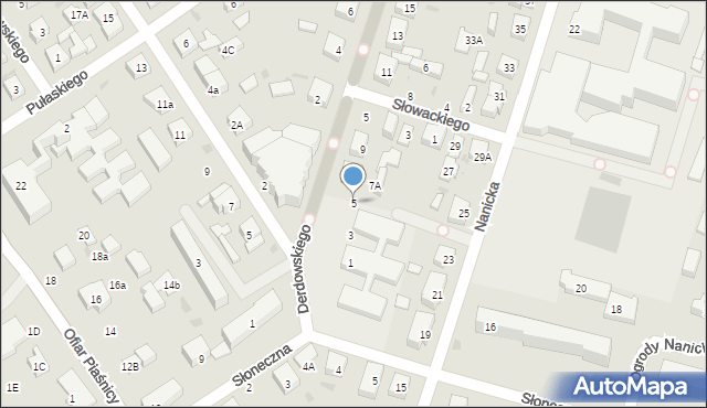 Wejherowo, Derdowskiego Hieronima, 5, mapa Wejherowo