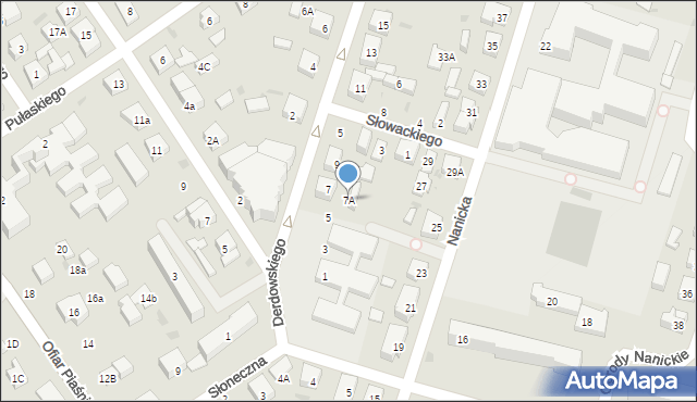 Wejherowo, Derdowskiego Hieronima, 7A, mapa Wejherowo