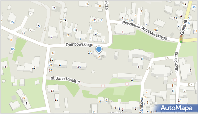 Wieliczka, Dembowskiego Edwarda, 2, mapa Wieliczka