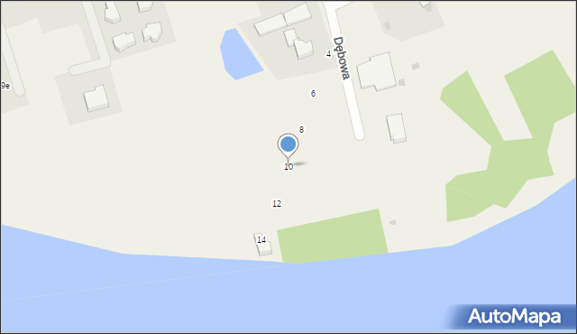 Wisła Wielka, Dębowa, 10, mapa Wisła Wielka