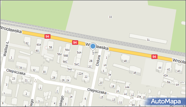 Bytom, Didura Adama, 2, mapa Bytomia