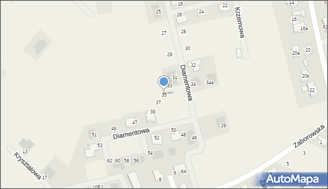 Henrykowo, Diamentowa, 35, mapa Henrykowo