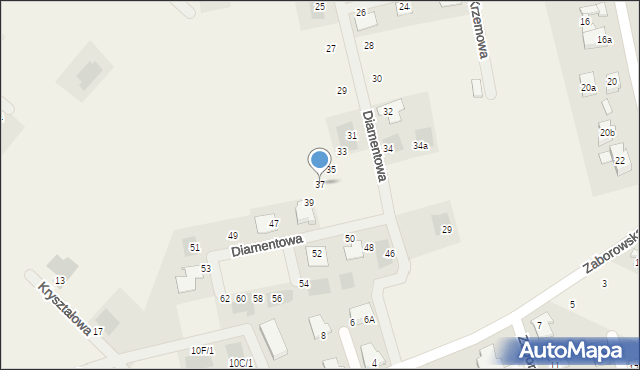 Henrykowo, Diamentowa, 37, mapa Henrykowo
