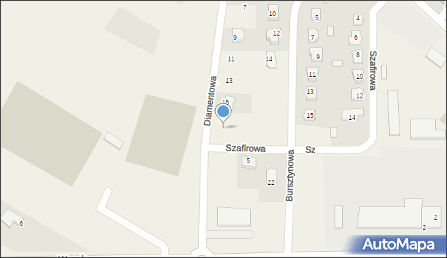 Troszyn, Diamentowa, 25, mapa Troszyn