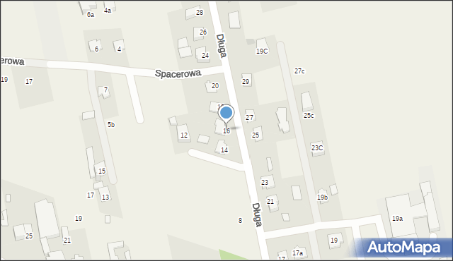 Aleksandrówka, Długa, 16, mapa Aleksandrówka