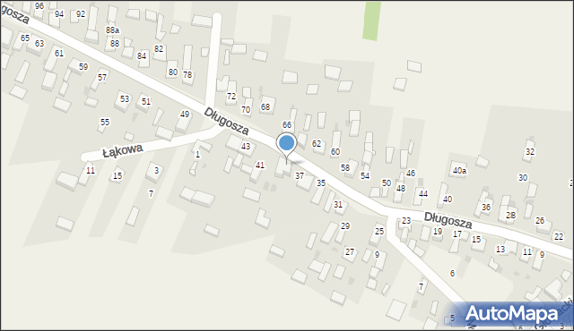 Borowno, Długosza Jana, 39, mapa Borowno