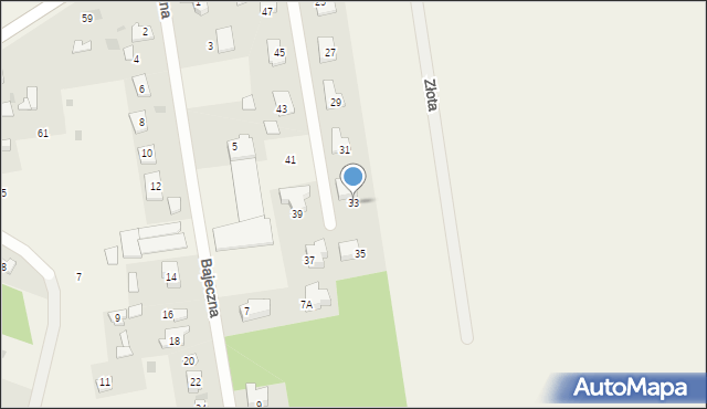 Bramki, Długa, 33, mapa Bramki