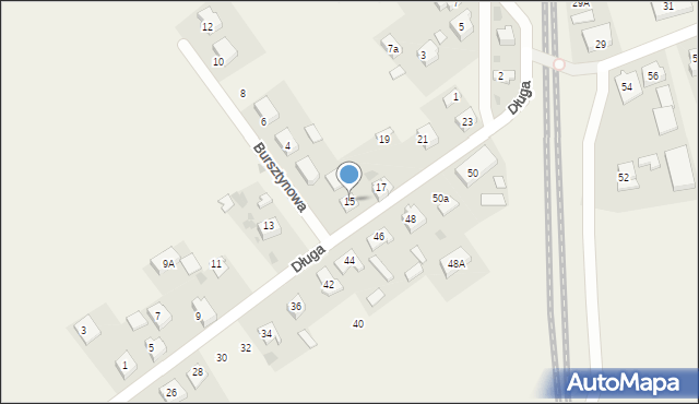 Cieplewo, Długa, 15, mapa Cieplewo