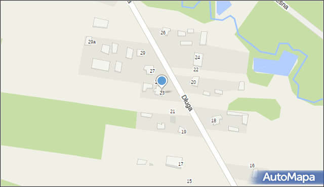 Czartajew, Długa, 23, mapa Czartajew