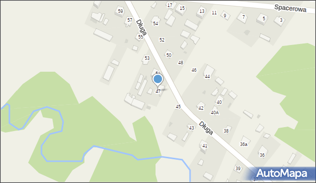 Czartajew, Długa, 47, mapa Czartajew