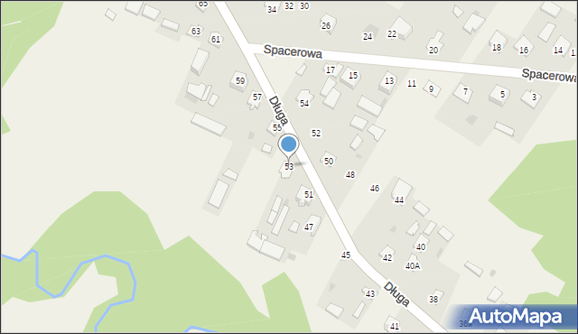 Czartajew, Długa, 53, mapa Czartajew