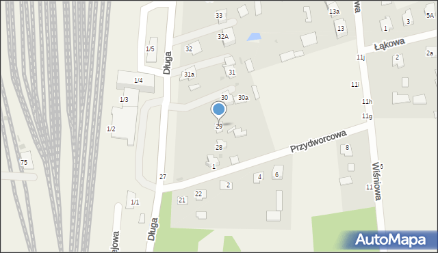 Czeremcha, Długa, 29, mapa Czeremcha