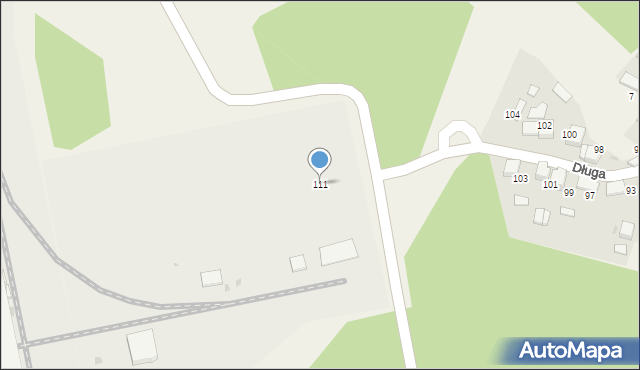 Czyżówka, Długa, 111, mapa Czyżówka