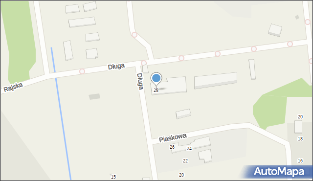 Dębogórze-Wybudowanie, Długa, 28, mapa Dębogórze-Wybudowanie