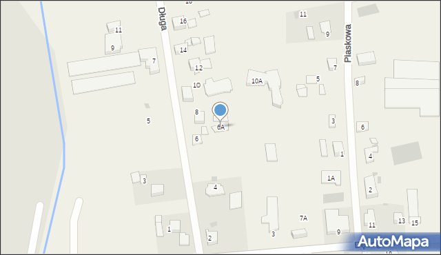 Dębogórze-Wybudowanie, Długa, 6A, mapa Dębogórze-Wybudowanie