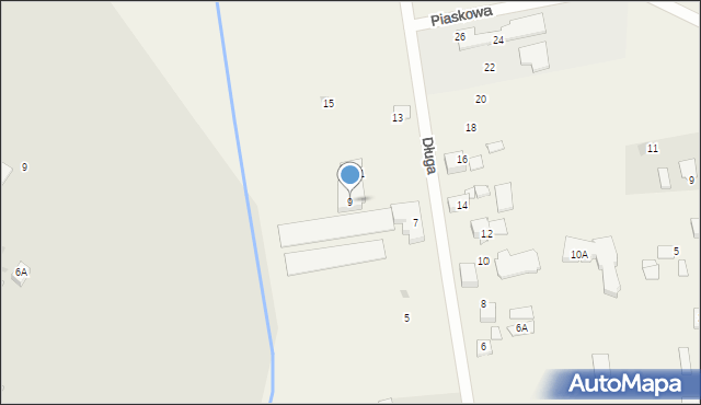 Dębogórze-Wybudowanie, Długa, 9, mapa Dębogórze-Wybudowanie