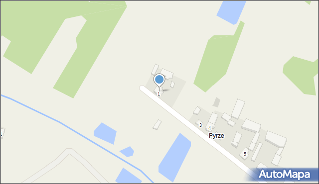 Długa Wieś Trzecia, Długa Wieś Trzecia, 2, mapa Długa Wieś Trzecia