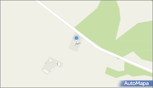 Długie, Długie, 10a, mapa Długie