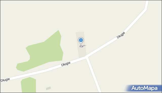 Długie, Długie, 62a, mapa Długie