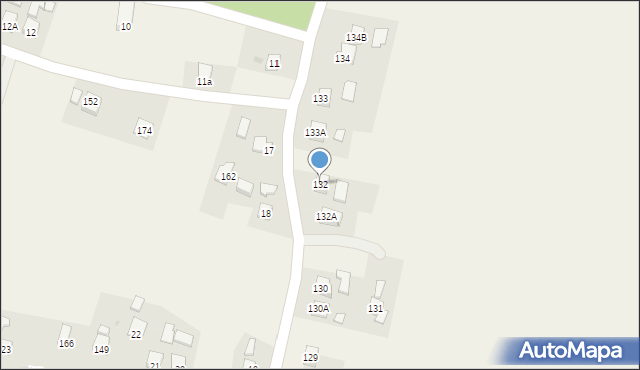 Długie, Długie, 132, mapa Długie