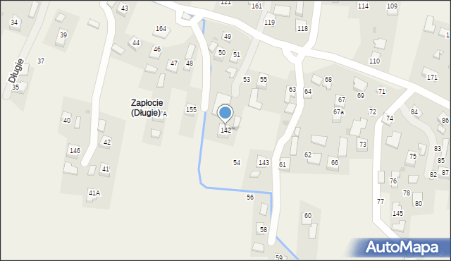 Długie, Długie, 52, mapa Długie