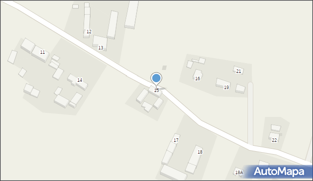 Długie, Długie, 15, mapa Długie