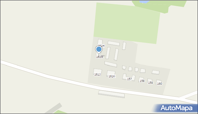 Długie, Długie, 161G, mapa Długie