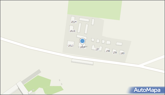 Długie, Długie, 161K, mapa Długie