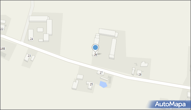 Długie, Długie, 26, mapa Długie