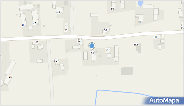 Długie, Długie, 53, mapa Długie