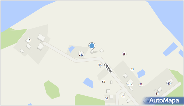 Długie, Długie, 49, mapa Długie