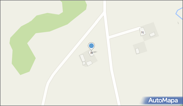 Długie, Długie, 38, mapa Długie