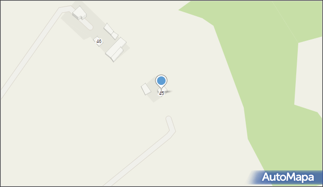 Długie, Długie, 45, mapa Długie
