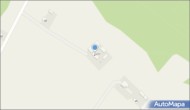 Długie, Długie, 47, mapa Długie