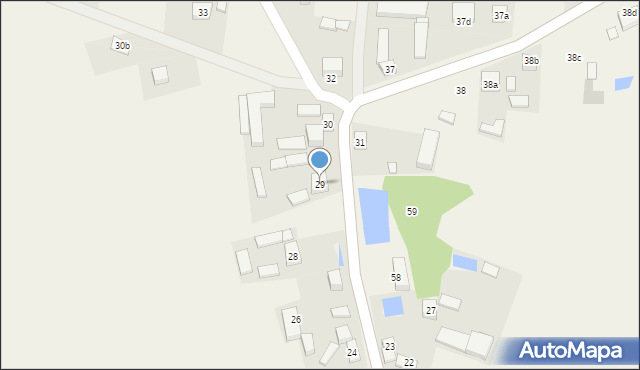 Długie, Długie, 29, mapa Długie