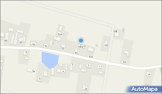 Długie Nowe, Długie Nowe, 53/1, mapa Długie Nowe