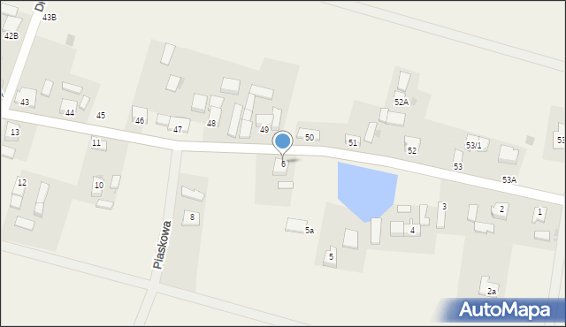 Długie Nowe, Długie Nowe, 6, mapa Długie Nowe