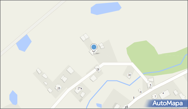 Długobór, Długobór, 29/1, mapa Długobór