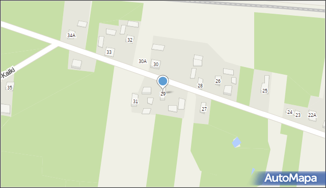 Długokąty, Długokąty, 29, mapa Długokąty