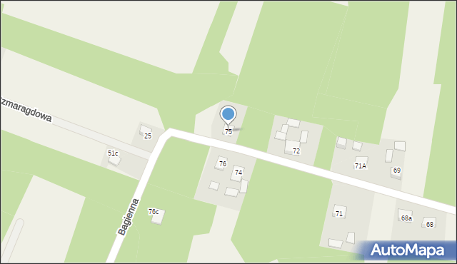 Długokąty, Długokąty, 75, mapa Długokąty