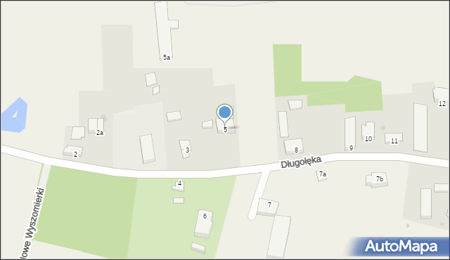 Długołęka, Długołęka, 5, mapa Długołęka
