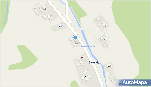Długołęka-Świerkla, Długołęka-Świerkla, 100, mapa Długołęka-Świerkla