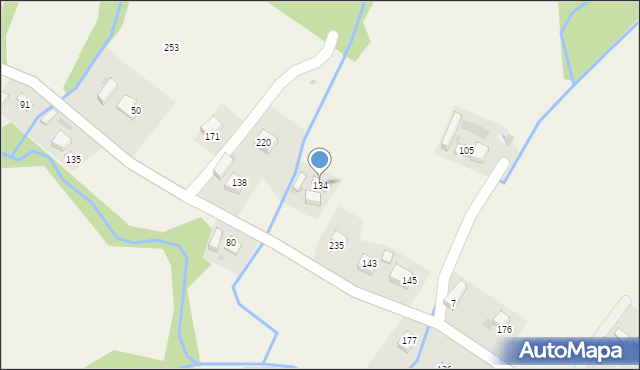 Długołęka-Świerkla, Długołęka-Świerkla, 134, mapa Długołęka-Świerkla