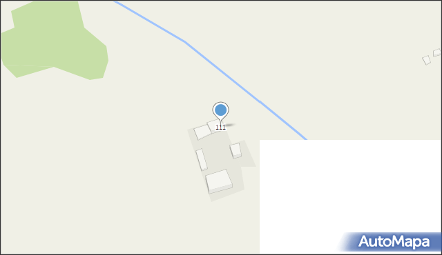 Długowola, Długowola, 111, mapa Długowola